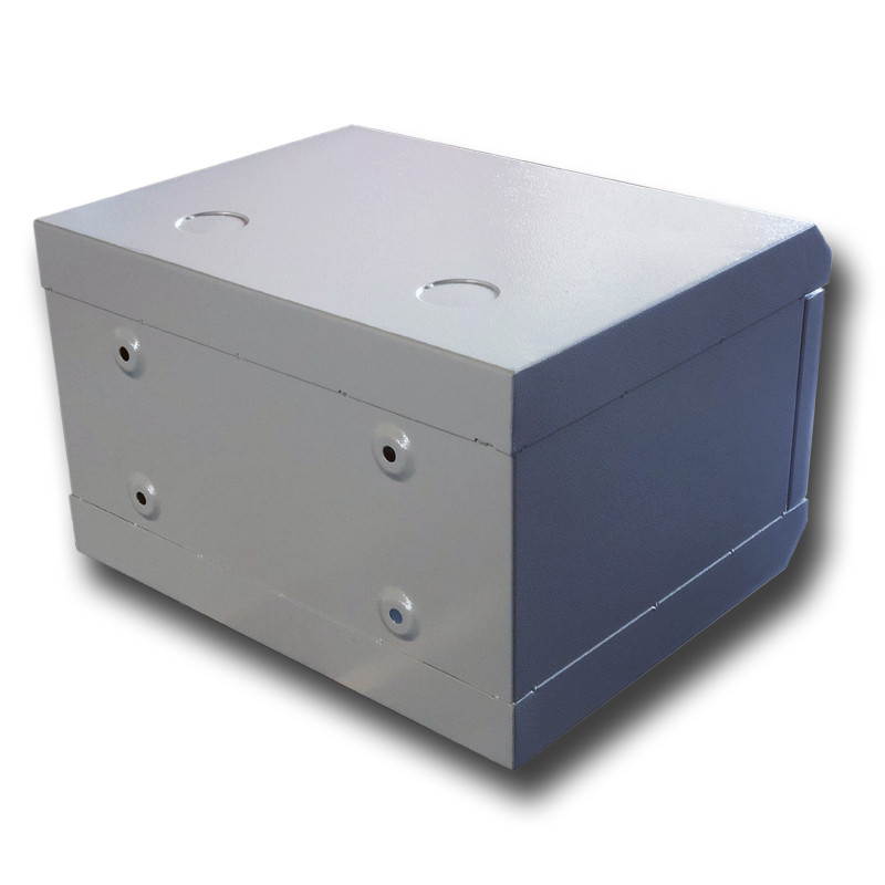 10'' rack jednodielny 4U/280 DATACOM šedý Skl.dv.