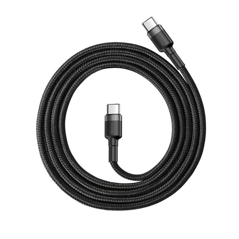 NONAME - Baseus CATKLF-GG1 Cafule Kabel USB-C 60W 1m Gray/Black