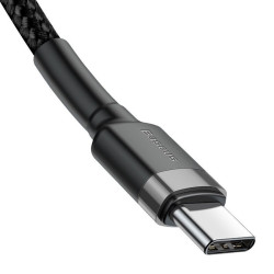 NONAME - Baseus CATKLF-GG1 Cafule Kabel USB-C 60W 1m Gray/Black