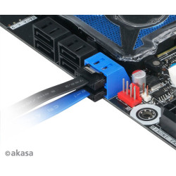 AKASA - Proslim - Sata kábel - 50 cm