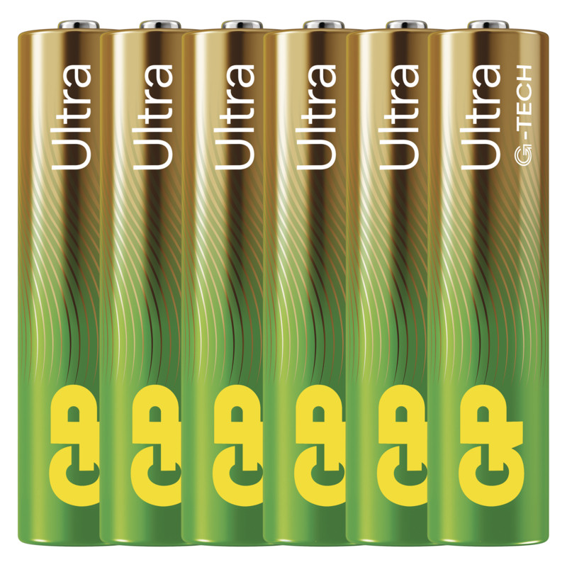 GP BATERIE - GP Alkalická batéria ULTRA AAA (LR03) - 6ks