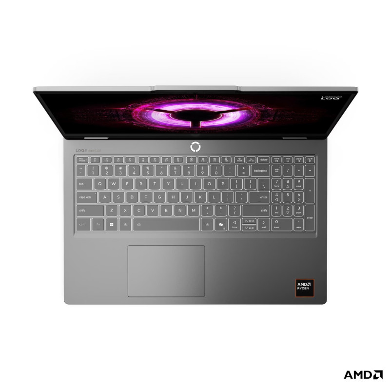 Lenovo LOQ Essential/15ARP11/R5-150/15,6''/FHD/16GB/512GB/RTX 5050/bez OS/Luna Grey/2R