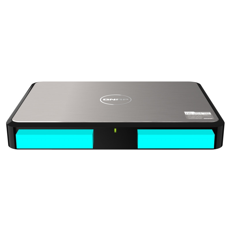 QNAP HS-264-8G (4core 2,9 GHz, 8GB RAM, 2x SATA, 2x 2,5GbE, 2x HDMI 4K, 2x USB, tichý)