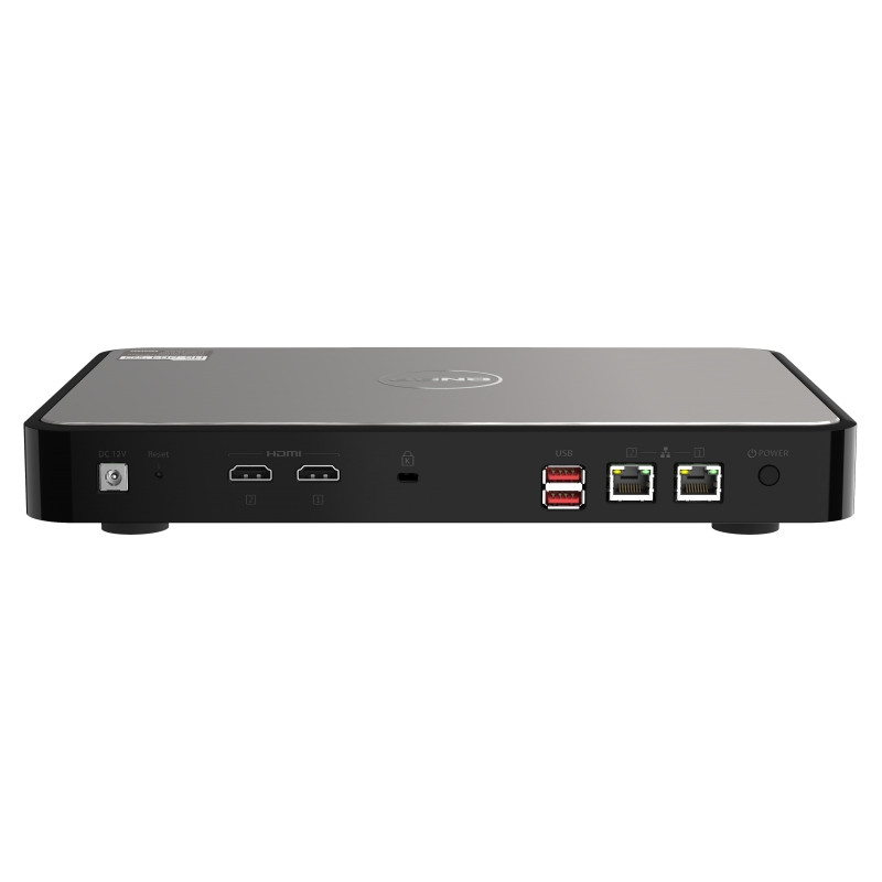 QNAP HS-264-8G (4core 2,9 GHz, 8GB RAM, 2x SATA, 2x 2,5GbE, 2x HDMI 4K, 2x USB, tichý)