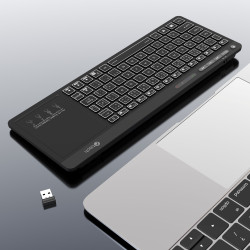 Klávesnica C-TECH WLTK-03, Dual, Touchpad