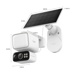 TP-LINK - Tapo C615F KIT Solar-Powered Floodlight Pán/Tilt