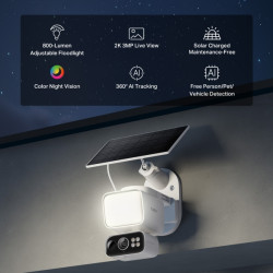 TP-LINK - Tapo C615F KIT Solar-Powered Floodlight Pán/Tilt