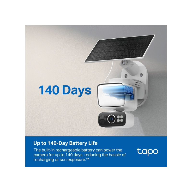 TP-LINK - Tapo C615F KIT Solar-Powered Floodlight Pán/Tilt