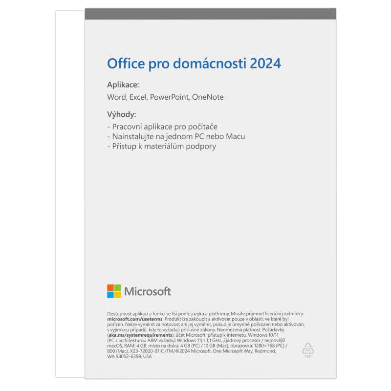 Microsoft Office 2024 pre domácnosti SK