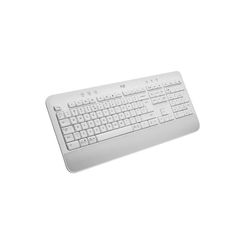 Logitech K650/Bezdrôtová USB + Bluetooth/ CZ- SK layout/Šedá