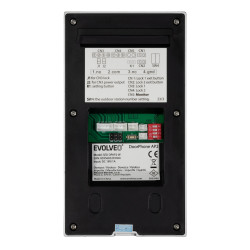 EVOLVEO DoorPhone AP2-2 drôtový videotelefón pre dva byty s aplikáciou, biely