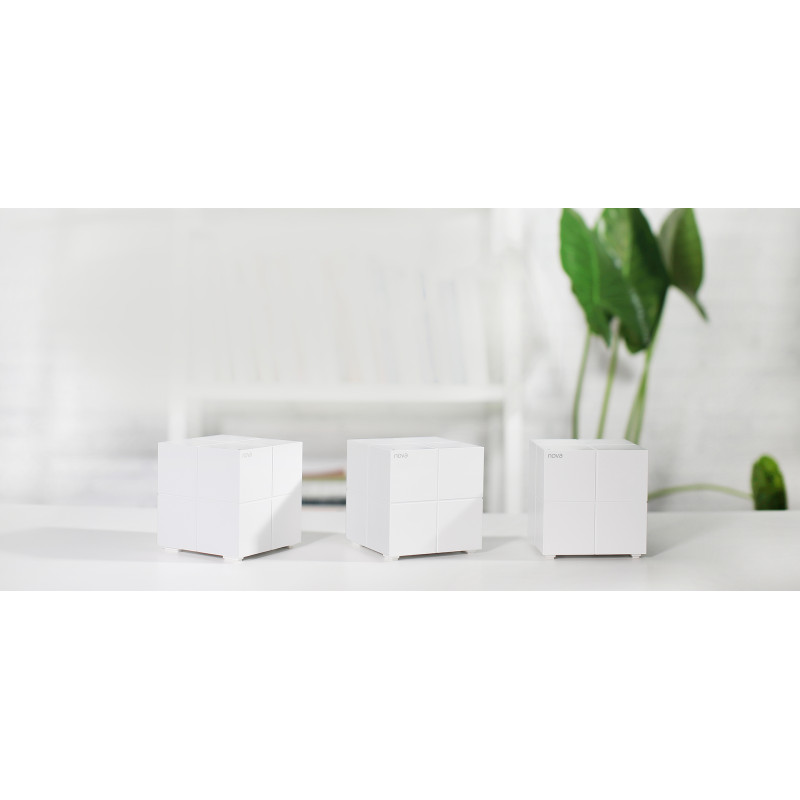 Tenda Nova MW6 (3-balenie) WiFi AC1200 Mesh gigabitový systém, MU-MIMO, 6x GLAN/GWAN, aplikácie SMART CZ