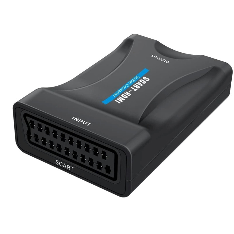 PremiumCord Prevodník SCART na HDMI 1080P s napájacím zdrojom 230V