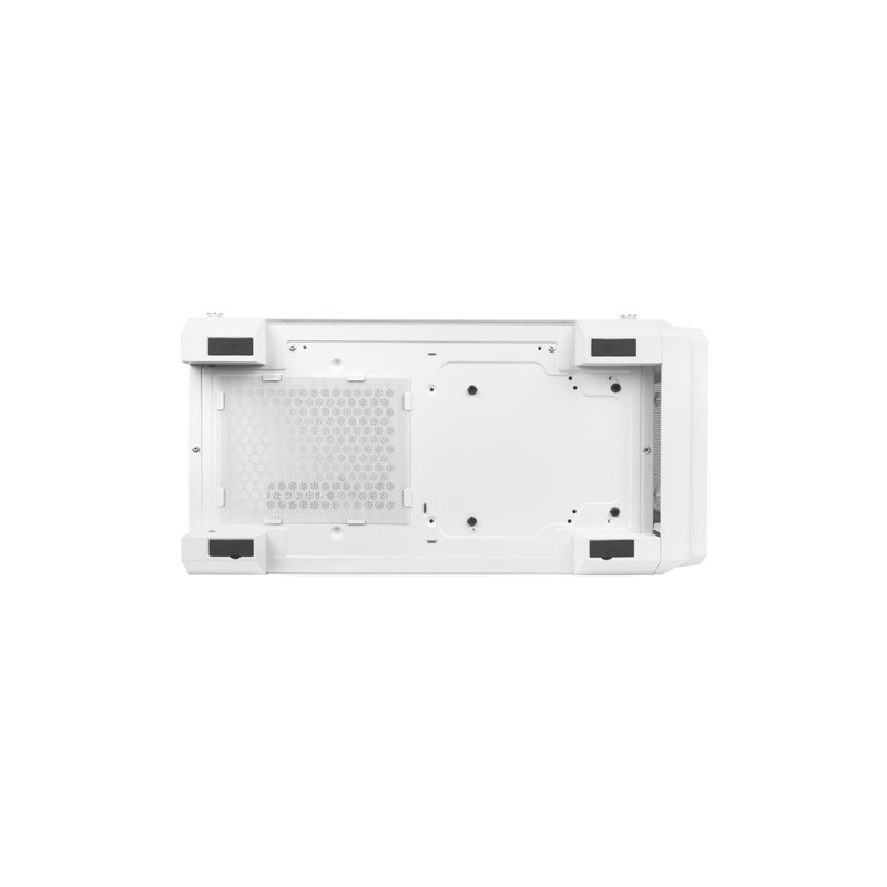 Počítačová skriňa Genesis IRID 505 ARGB V2/Midi Tower/Transpar./Biela