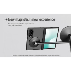 Nillkin Super Frosted FOLD Magnetic Zadný Kryt pre Samsung Galaxy Z Fold 8 Transparent Black