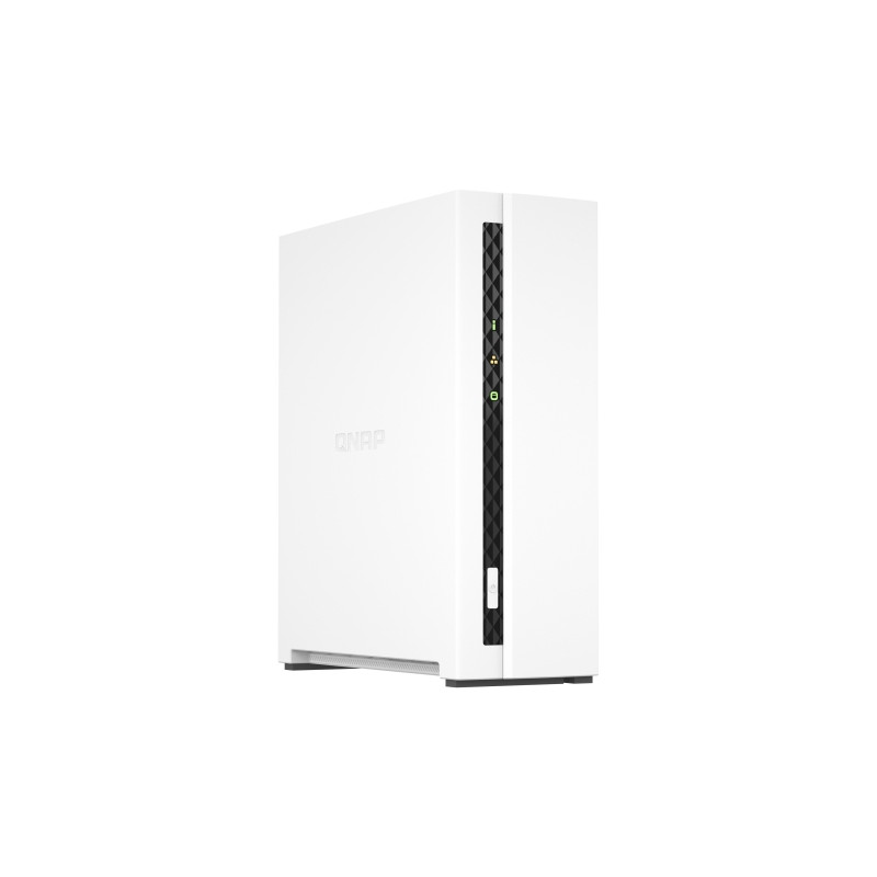 QNAP TS-133 (4core 1,8 GHz + NPU, 2GB DDR4 RAM, 1x SATA, 1x GbE, 1x USB 2.0, 1x USB 3.2)