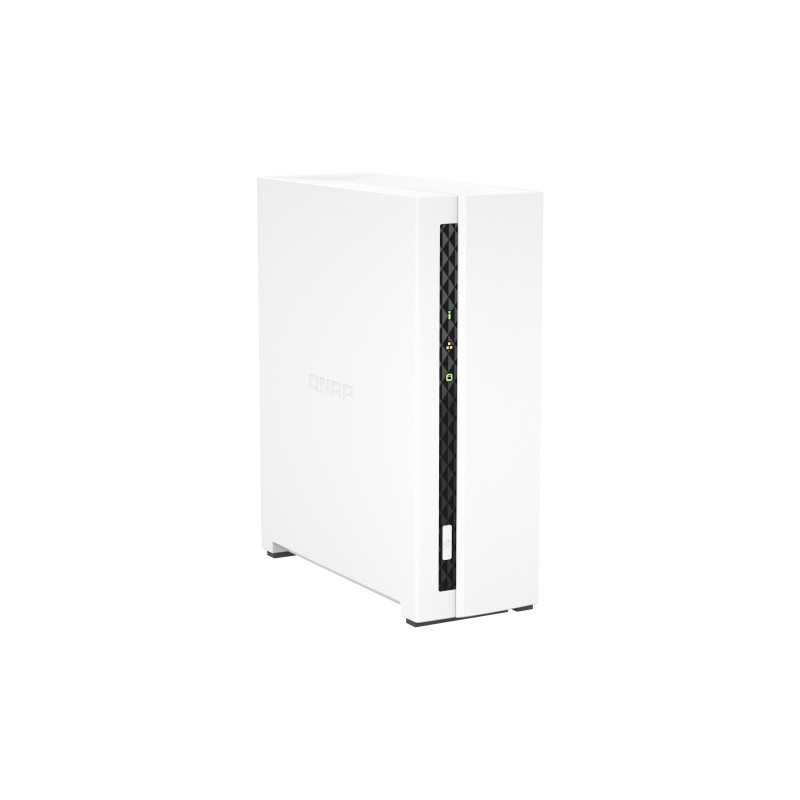 QNAP TS-133 (4core 1,8 GHz + NPU, 2GB DDR4 RAM, 1x SATA, 1x GbE, 1x USB 2.0, 1x USB 3.2)