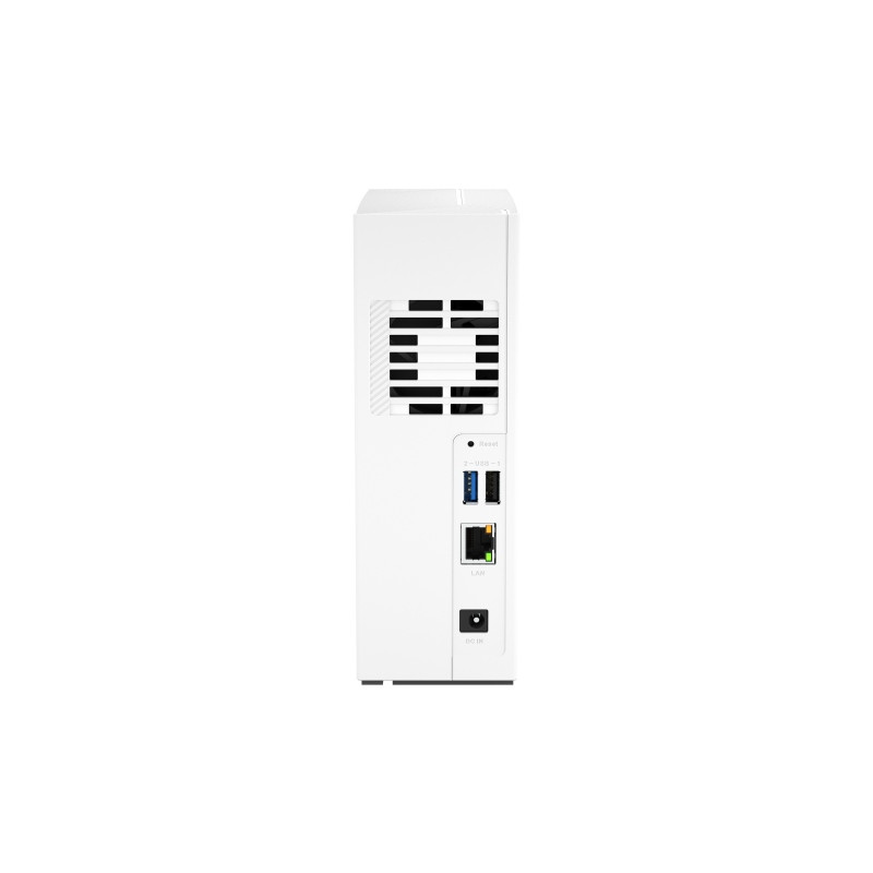 QNAP TS-133 (4core 1,8 GHz + NPU, 2GB DDR4 RAM, 1x SATA, 1x GbE, 1x USB 2.0, 1x USB 3.2)