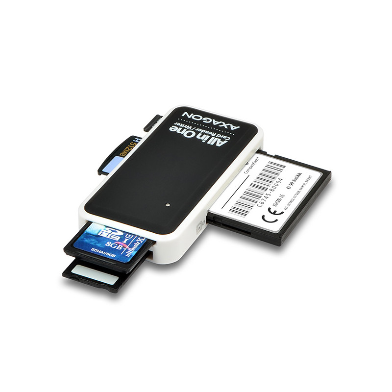 AXAGON CRE-X1, USB 2.0 externá MINI čítačka 5-slot ALL-IN-ONE