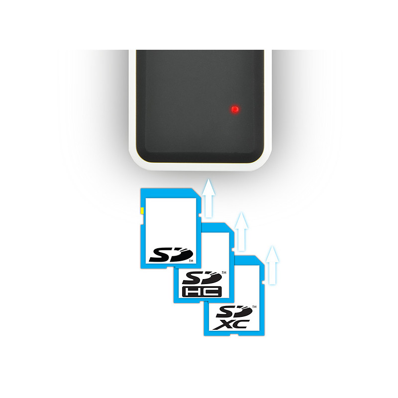 AXAGON CRE-X1, USB 2.0 externá MINI čítačka 5-slot ALL-IN-ONE