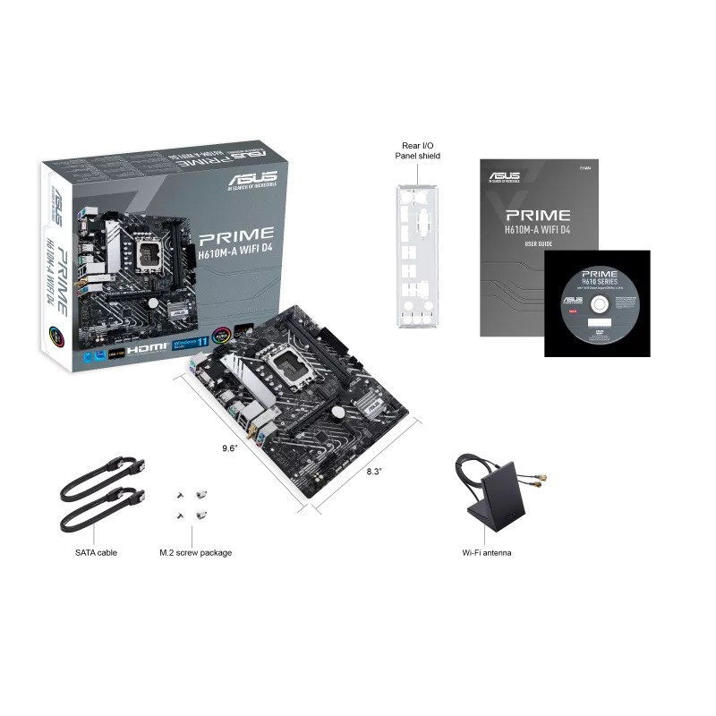 ASUS PRIME H610 WIFI D4/LGA 1700/mATX