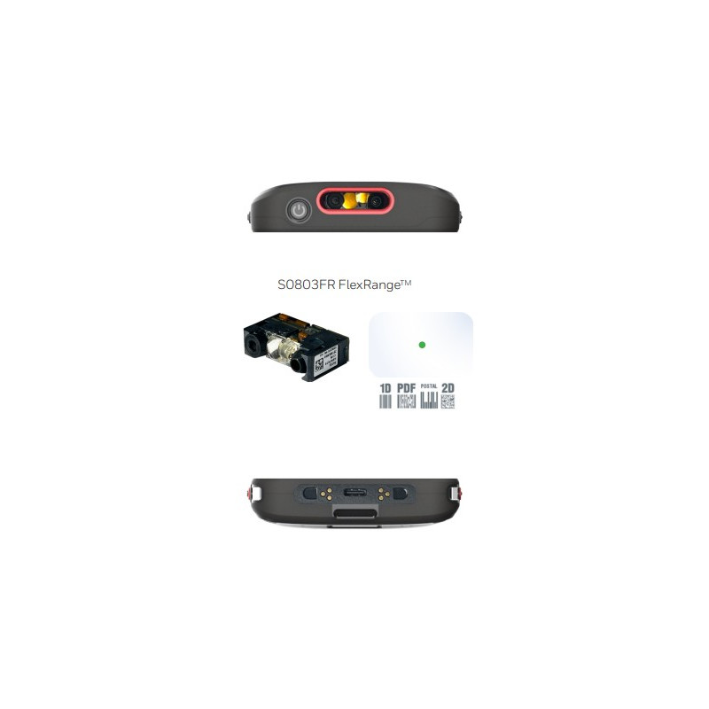 Honeywell CT70: WIFI7/6E, 8GB/128GB, FlexRange Engine-Green Laser, Wireless Battery, GMS