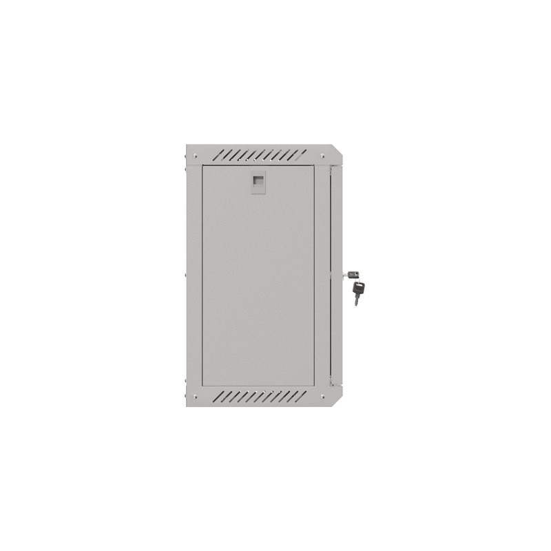 LANBERG RACKOVÁ SKRIŇA 10'' NÁSTENNÁ 9U/300X300 (FLAT PACK) S PRESKLENÝMI DVERAMI ŠEDÁ
