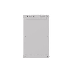 LANBERG RACKOVÁ SKRIŇA 10'' NÁSTENNÁ 9U/300X300 (FLAT PACK) S PRESKLENÝMI DVERAMI ŠEDÁ