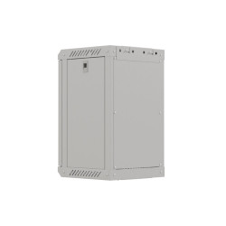 LANBERG RACKOVÁ SKRIŇA 10'' NÁSTENNÁ 9U/300X300 (FLAT PACK) S PRESKLENÝMI DVERAMI ŠEDÁ