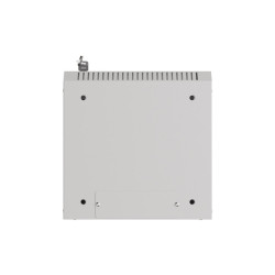 LANBERG RACKOVÁ SKRIŇA 10'' NÁSTENNÁ 9U/300X300 (FLAT PACK) S PRESKLENÝMI DVERAMI ŠEDÁ