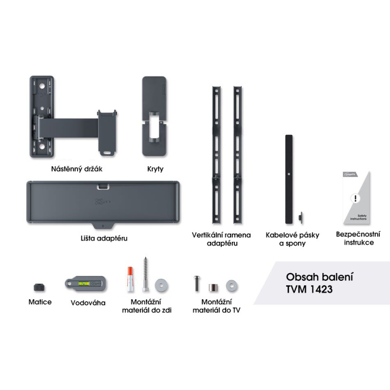 VOGELS - Vogel's TVM 1423, TV rameno pre obrazovky 32-65'', 25 kg