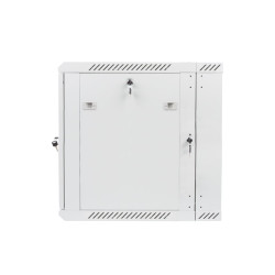 LANBERG RACKOVÁ SKRIŇA 19'' DVOJDIELNA NÁSTENNÁ 12U/600X600 (FLAT PACK) ŠEDÁ