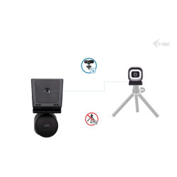 i-tec SOLOMON 700 STREAM 4K Webcam s LED osvetlením