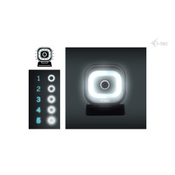 i-tec SOLOMON 700 STREAM 4K Webcam s LED osvetlením