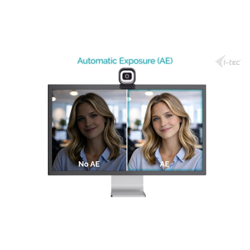 i-tec SOLOMON 700 STREAM 4K Webcam s LED osvetlením