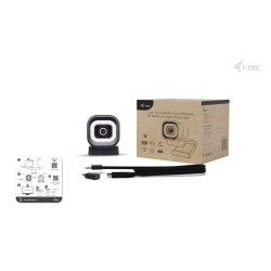 i-tec SOLOMON 700 STREAM 4K Webcam s LED osvetlením