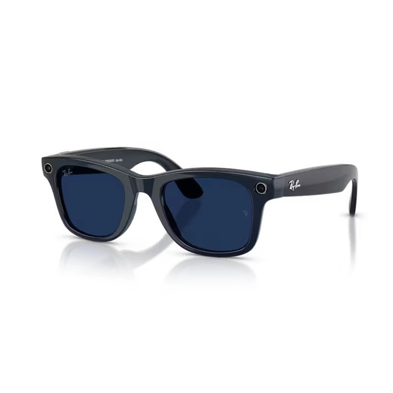 GOOGLE - Meta Ray-Ban Gen2 Wayfarer, Shiny cosmic blue, Clear/Sapphire transitions