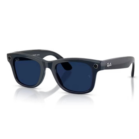 GOOGLE - Meta Ray-Ban Gen2 Wayfarer, Shiny cosmic blue, Clear/Sapphire transitions