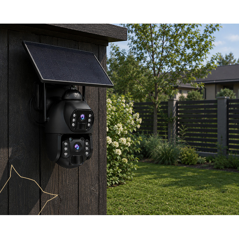 Solárna HD kamera Viking HDs06 AOV WiFi/20100 mAh/ mobilné aplikácie/ outdoor