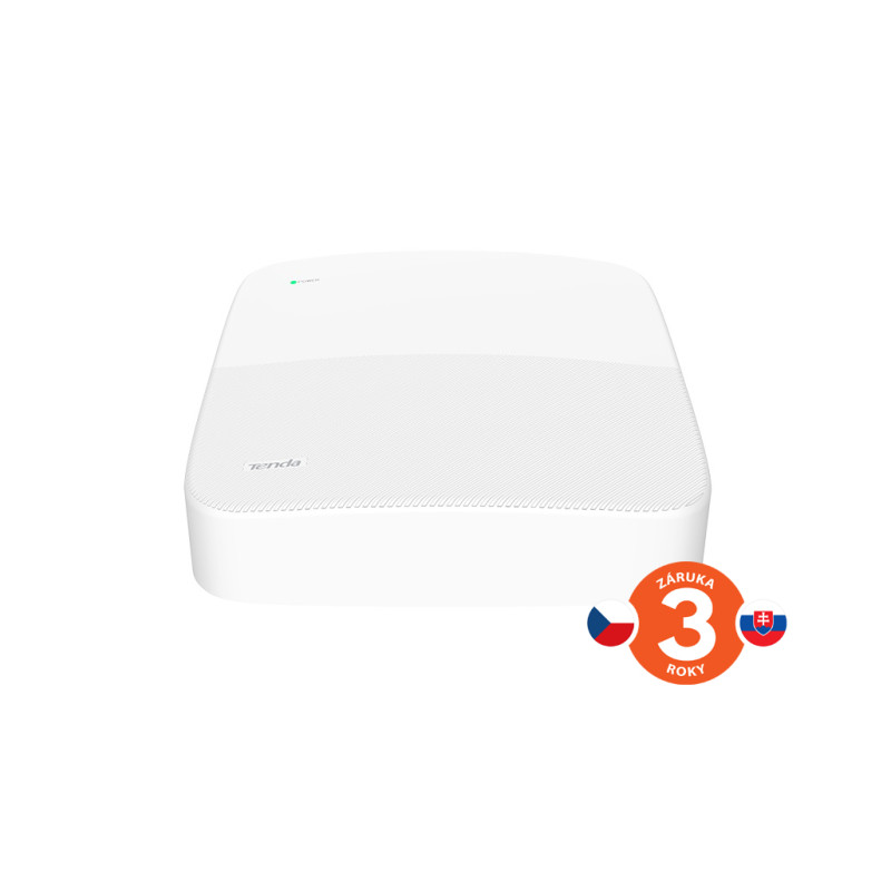 Tenda N6P-4H - PoE kamerový 4K NVR rekordér, 4 kanály, H.265+, OnViF, zvuk, web. rozhranie, SK app