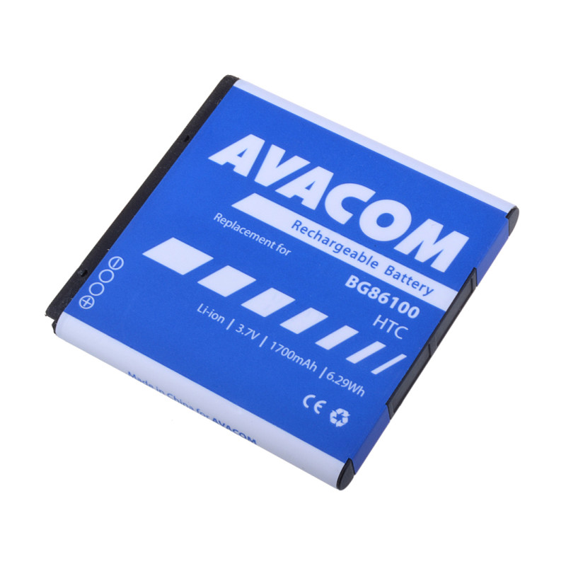 Akumulátor AVACOM PDHT-G14-S1700A pre mobil HTC G14 Sensation Li-Ion 3,7V 1700mAh (náhrada BG86100)
