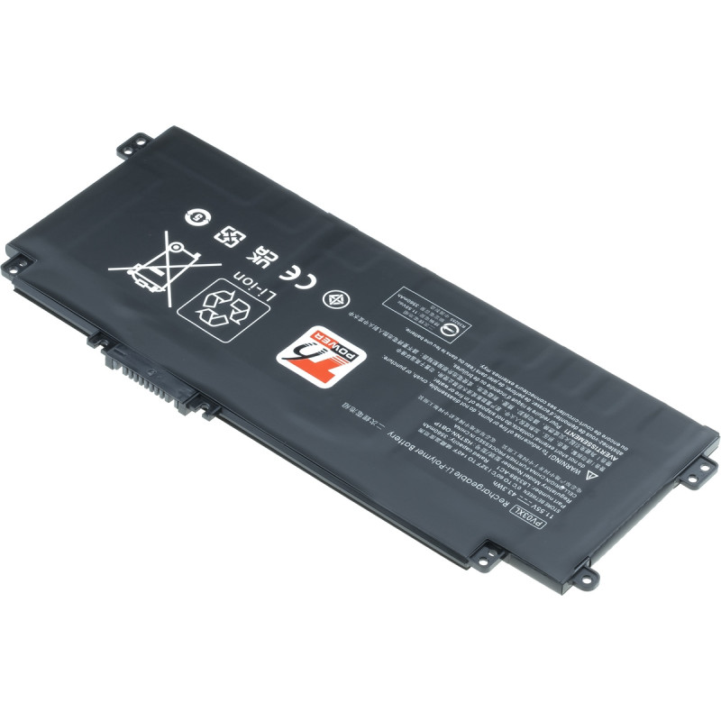Batérie T6 Power HP Pavilion 13-bb0000, 14-dv0000, 14-ec0000, 3700mAh, 43Wh, 3cell, Li-poly
