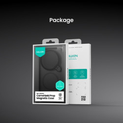 Nillkin CamShield Prop Magnetic (Transparent Lens) Zadný Kryt pre Xiaomi 17 Ultra Transparent Black