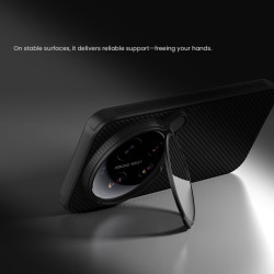 Nillkin CamShield Prop Magnetic (Transparent Lens) Zadný Kryt pre Xiaomi 17 Ultra Transparent Black