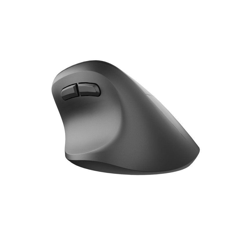 Natec CRAKE 2/Kancelárska/Optická/Pre pravákov/2 400 DPI/USB+BT/Čierna