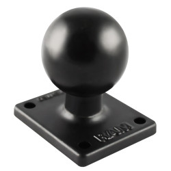 BRODIT - RAM Mounts obdĺžnikový adaptér s AMPS vzorom dier, s 1,5'' čapom, RAM-347U