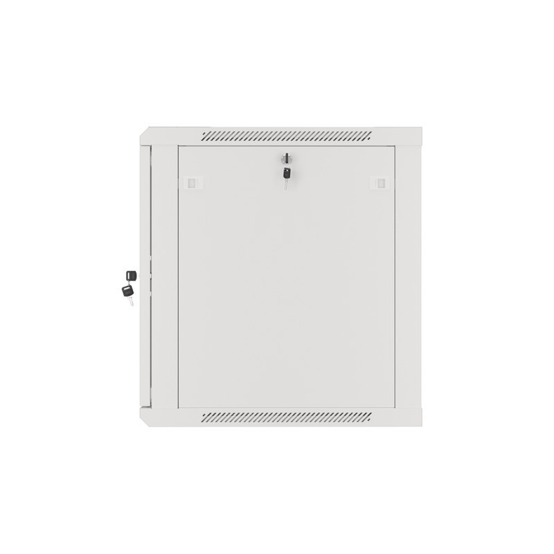 LANBERG - Nástenný rack 19' 12U 600X600mm šedý flat pack