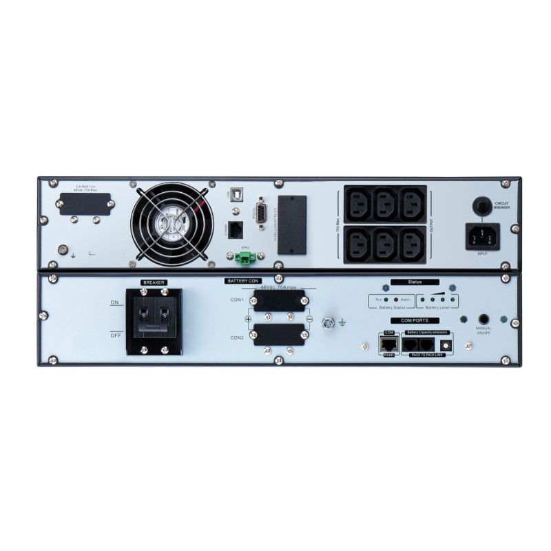 APC Easy UPS Online Li-Ion SRVL RT Ext. Runtime 1000VA 230V, with Rail Kit