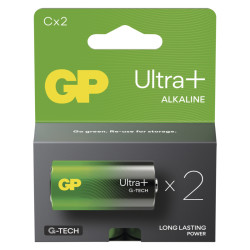 GP BATERIE - GP Alkalická batéria ULTRA PLUS C (LR14) - 2ks
