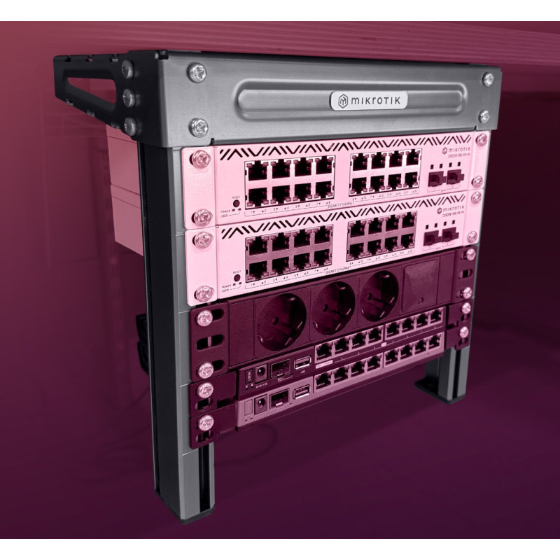 MikroTIk SR-5U-mini - SolidRACK 5 mini